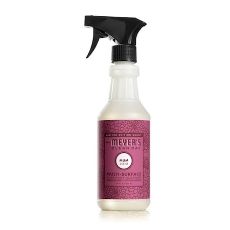 Mrs. Meyers Clean Day Mrs. Meyers Clean Day 1697093 16 oz Mum Multi-Surface Cleaner Liquid- pack of 6 1697093